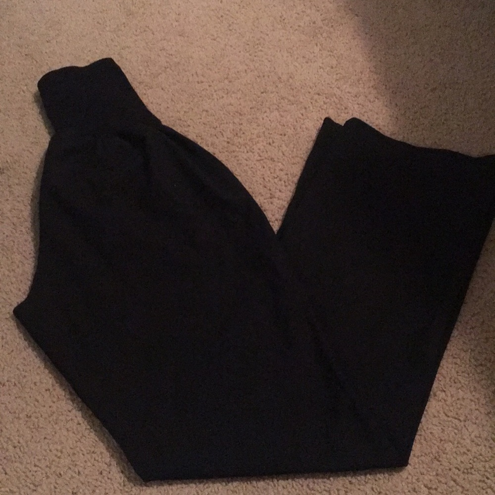 Black maternity pants